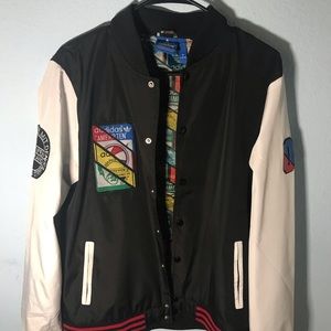 Adidas varsity jacket size medium